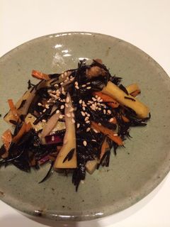 大根の皮でひじき煮-レシピのメイン写真