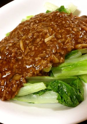ピリ辛★中華ひき肉あんかけ-レシピのメイン写真