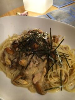 サッパリ!なめこおろしとツナの冷製パスタ-レシピのメイン写真