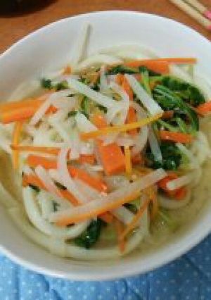 野菜味噌煮込みうどん-レシピのメイン写真