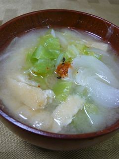 春野菜の味噌汁-レシピのメイン写真