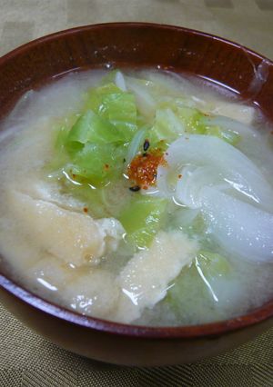 春野菜の味噌汁-レシピのメイン写真