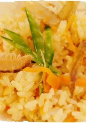 時短☆ゴボウと人参de料亭の炊き込みご飯-レシピのメイン写真