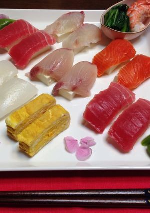 糖質制限 簡単 昆布〆豆腐で豆腐寿司-レシピのメイン写真