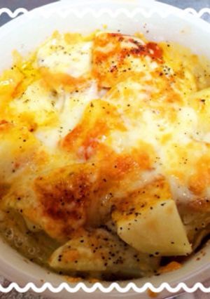 簡単！ジャガイモのチーズ焼き-レシピのメイン写真