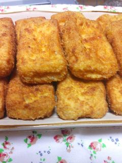 超簡単豆腐と唐揚げ粉だけで豆腐ナゲット-レシピのメイン写真