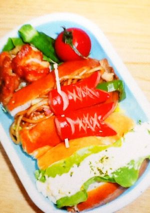 園児の☆2色ドック弁当-レシピのメイン写真