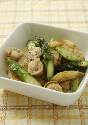 新じゃがとホタテの塩糀炒め-レシピのメイン写真