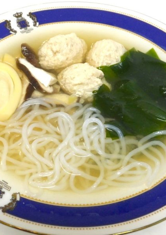 とりつくねと春雨のスープ-レシピのメイン写真