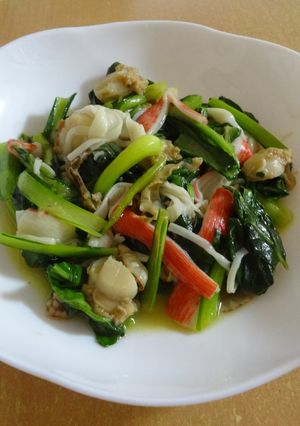 チンゲン菜の中華炒め-レシピのメイン写真
