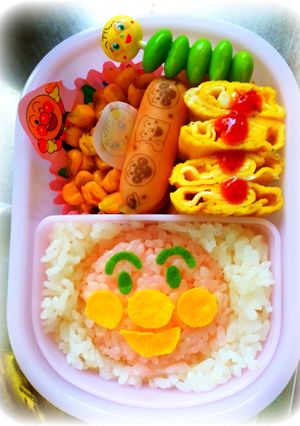 キャラ弁、アンパンマン-レシピのメイン写真