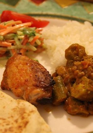 オクラとレンティル（レンズ豆）のカレー-レシピのメイン写真