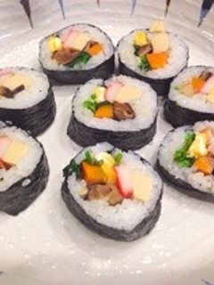 たけのこ入りの巻き寿司-レシピのメイン写真