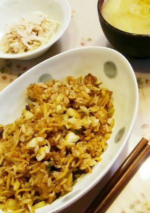余ってる焼きそば粉で簡単☆そば飯-レシピのメイン写真