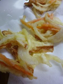 新しょうが・ちくわ・野菜のかき揚げ-レシピのメイン写真