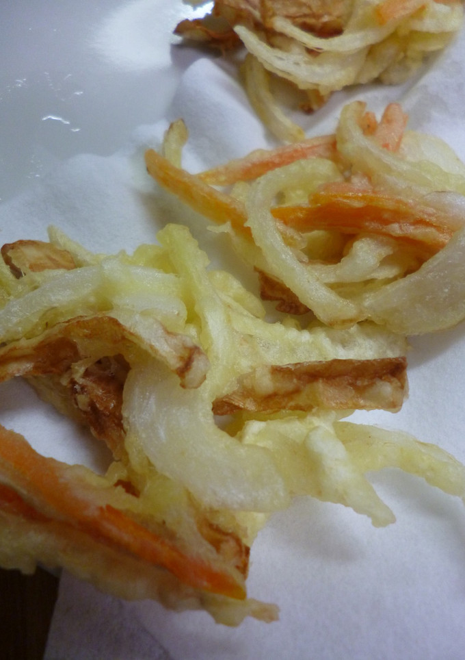 新しょうが・ちくわ・野菜のかき揚げ-レシピのメイン写真