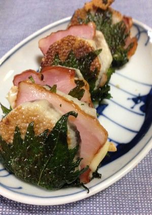 山芋ベーコンはさみ焼き-レシピのメイン写真