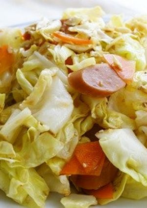 キャベツのレンジ蒸しサラダ-レシピのメイン写真