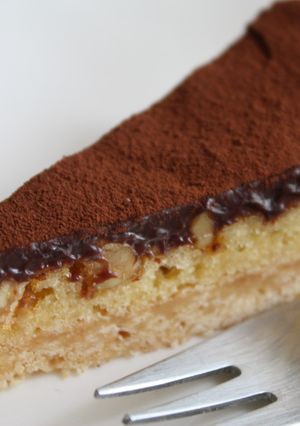 チョコとくるみのタルト-レシピのメイン写真