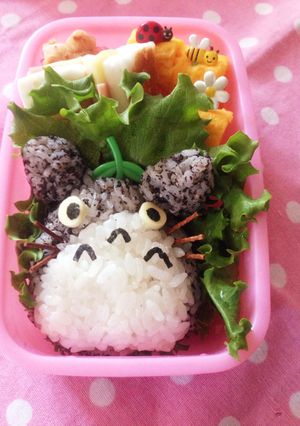 キャラ弁☆トトロ-レシピのメイン写真
