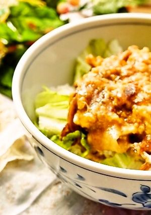 一人飯に！５分でパパッとハマるずぼら豚丼-レシピのメイン写真
