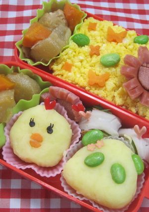 パンダいももち＆ニワヒヨいももち-レシピのメイン写真