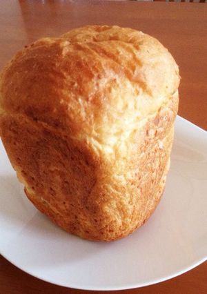 H.Bでサクサクモチモチご飯入り食パン♡-レシピのメイン写真