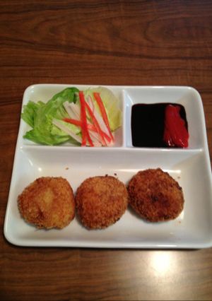 ぶた肉で簡単コロコロコロッケ-レシピのメイン写真
