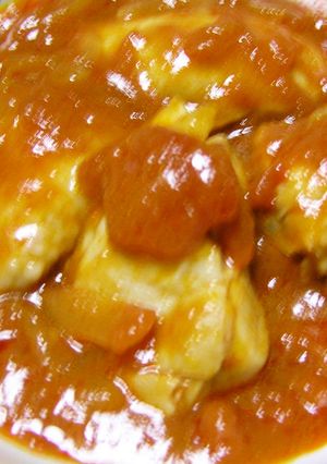 鶏肉のトマト煮-レシピのメイン写真