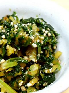 セロリの葉っぱの炒め煮-レシピのメイン写真