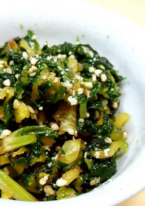 セロリの葉っぱの炒め煮-レシピのメイン写真