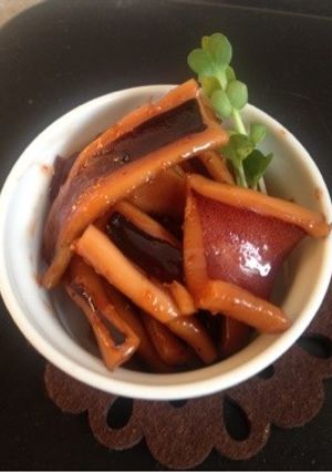♡かみかみ♡スルメイカの甘酢煮♡-レシピのメイン写真