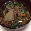 具だくさん雑煮☆ 醤油味