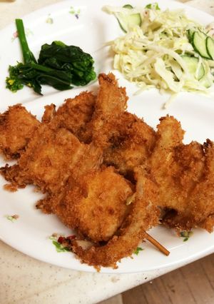 ヘルシーめかじき串カツ-レシピのメイン写真