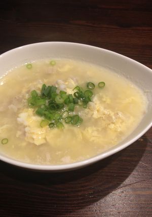 はと麦と挽肉のかき玉汁-レシピのメイン写真