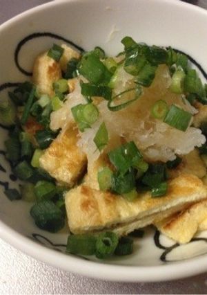 簡単おつまみ＊お揚げおろしポン酢-レシピのメイン写真