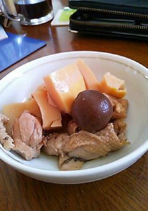 母直伝!!タケノコと鶏肉の梅煮♪-レシピのメイン写真