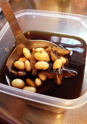 ♪干ししいたけと大豆の美味しい麺つゆ♪-レシピのメイン写真