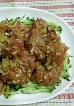 鷄唐揚げの香味酢絡め-レシピのメイン写真