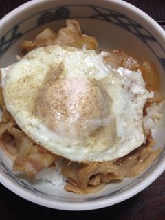 手軽にガッツリ 豚の生姜焼き丼-レシピのメイン写真