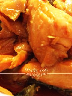 鮭のあら 甘辛煮-レシピのメイン写真