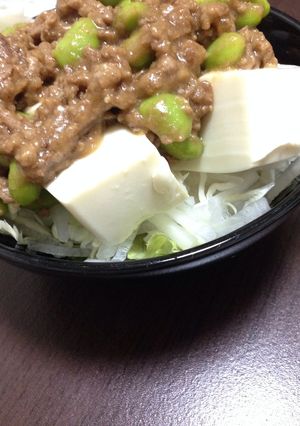 肉どうふどーん-レシピのメイン写真