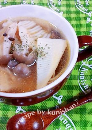 筍としめじスープ♪-レシピのメイン写真