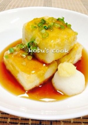 ♪とろ〜りあんかけ揚げ出し豆腐♪-レシピのメイン写真