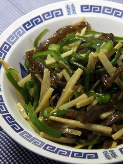 青椒蒟蒻【こんにゃくの青椒肉絲風】-レシピのメイン写真