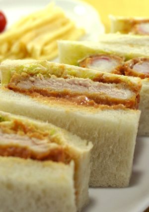 オーロラソースのカツサンド-レシピのメイン写真