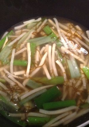 筍ともずく酢のスープ-レシピのメイン写真