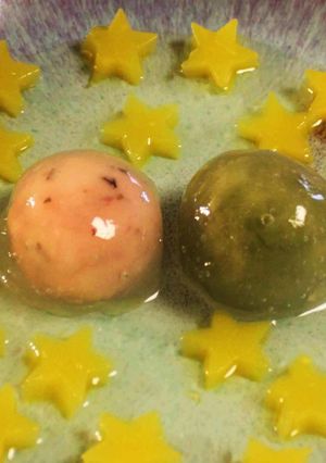 簡単！水まんじゅう (七夕編)-レシピのメイン写真