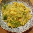 白菜と卵のシンプル塩あんかけ
