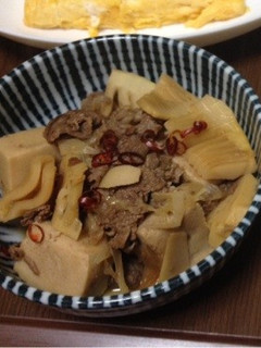 簡単☆牛肉とたけのこの甘辛煮-レシピのメイン写真